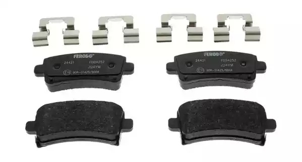 Комплект тормозных колодок FERODO FDB4252 (24421, 24422)