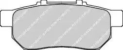 Комплект тормозных колодок FERODO FDB778 (21739)
