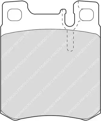 Комплект тормозных колодок FERODO FDB799 (21305)