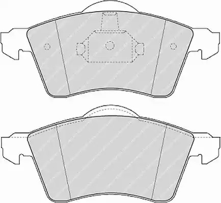 Комплект тормозных колодок FERODO FVR1163 (21883, 21885, FDB1163)