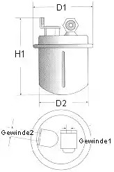 Фильтр CHAMPION L232/606 (L232)