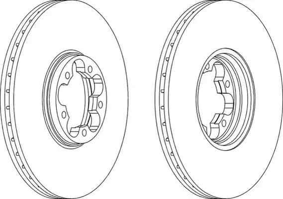 Тормозной диск FERODO DDF1112 (DDF1112, DDF1112-1, DDF1112C)