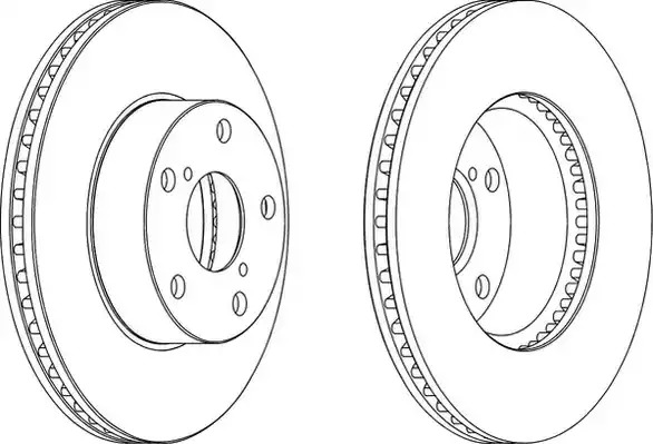 Тормозной диск FERODO DDF1216 (DDF1216, DDF1216-1, DDF1216C)