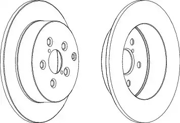 Тормозной диск FERODO DDF1406 (DDF1406, DDF1406-1, DDF1406C, DDF1406C-1)