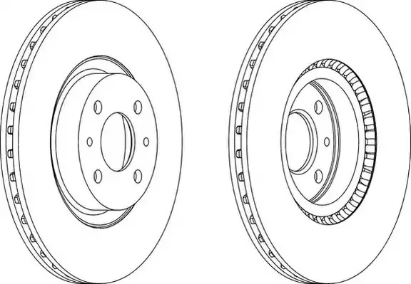 Тормозной диск FERODO DDF220 (DDF220, DDF220C-1, DDF220-1, DDF220C)