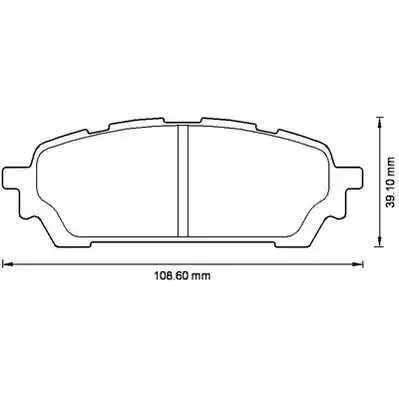 Комплект тормозных колодок JURID 572529J (24331, 572529)