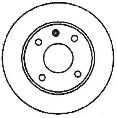 Тормозной диск JURID 561141JC (561141)