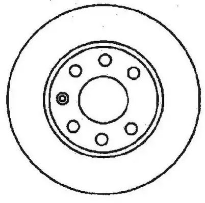 Тормозной диск JURID 561142JC (561142)