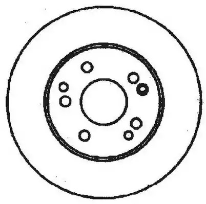 Тормозной диск JURID 561333JC (561333)