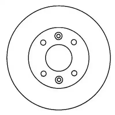 Тормозной диск JURID 561336JC (561336)