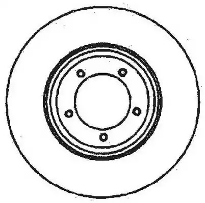 Тормозной диск JURID 561378JC (561378)