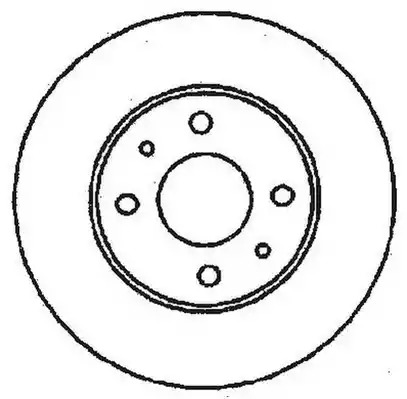 Тормозной диск JURID 561380JC (561380)
