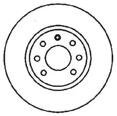Тормозной диск JURID 561446JC (561446)
