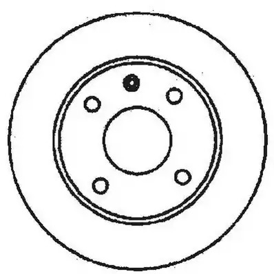 Тормозной диск JURID 561448JC (561448)