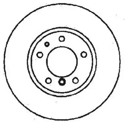 Тормозной диск JURID 561476JC (561476)