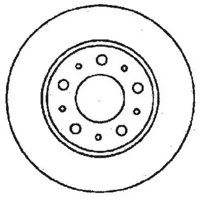 Тормозной диск JURID 561492JC (561492)