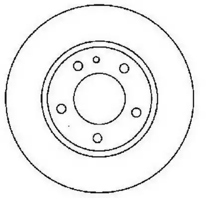 Тормозной диск JURID 561520JC (561520)