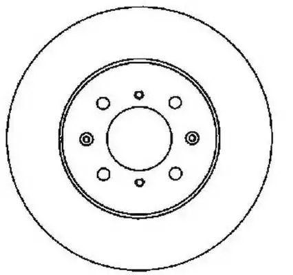 Тормозной диск JURID 561630JC (561630)