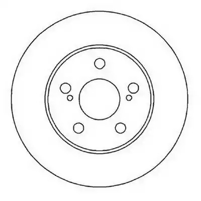 Тормозной диск JURID 561822JC (561822)