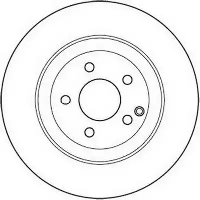 Тормозной диск JURID 562101JC (562101)