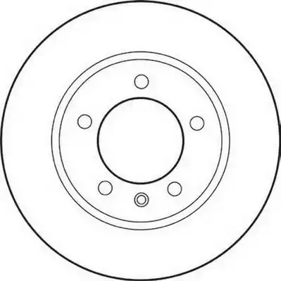 Тормозной диск JURID 562164JC (562164)