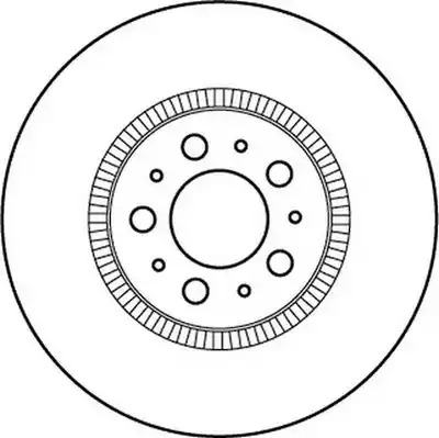 Тормозной диск JURID 562173JC (562173)