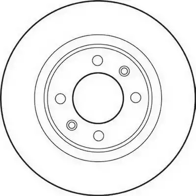Тормозной диск JURID 562189JC (562189)