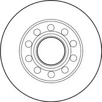 Тормозной диск JURID 562192JC (562192)