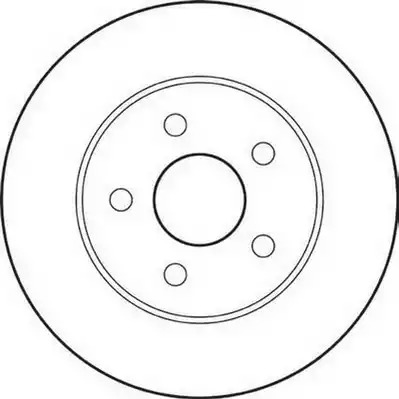 Тормозной диск JURID 562193JC (562193)
