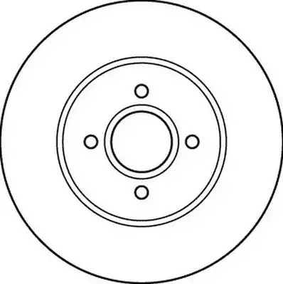 Тормозной диск JURID 562206JC (562206)