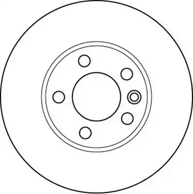 Тормозной диск JURID 562234JC (562234)