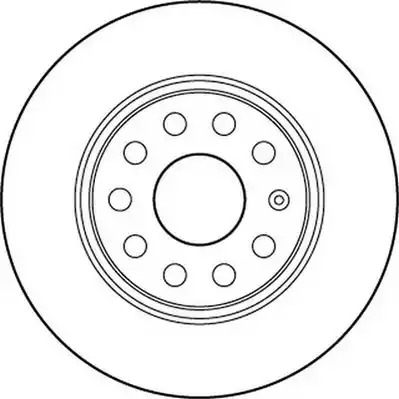 Тормозной диск JURID 562237JC (562237)