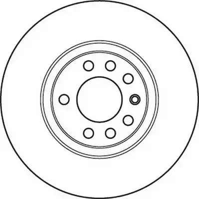 Тормозной диск JURID 562240JC (562240)