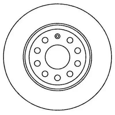 Тормозной диск JURID 562258JC (562258)