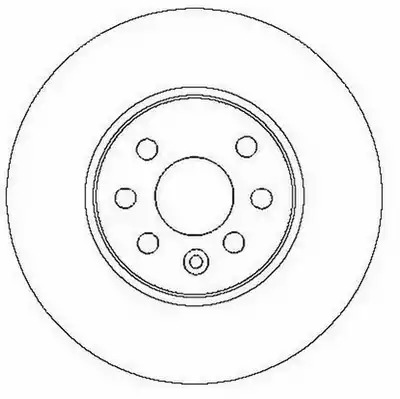 Тормозной диск JURID 562278JC (562278)
