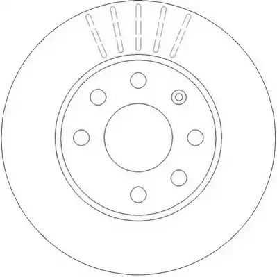 Тормозной диск JURID 562290JC (562290)