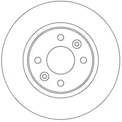Тормозной диск JURID 562293JC (562293)