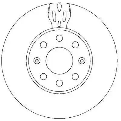 Тормозной диск JURID 562304JC (562304)