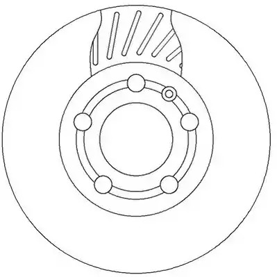 Тормозной диск JURID 562307JC (562307)