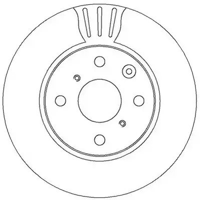 Тормозной диск JURID 562311JC (562311)