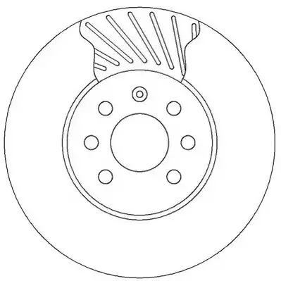 Тормозной диск JURID 562315JC (562315)