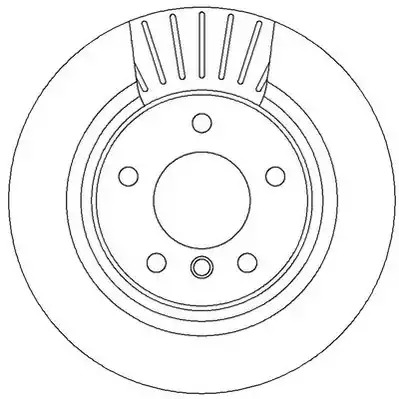 Тормозной диск JURID 562316JC (562316)