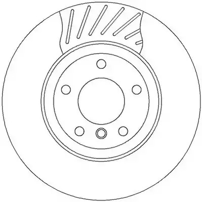 Тормозной диск JURID 562318JC (562318)