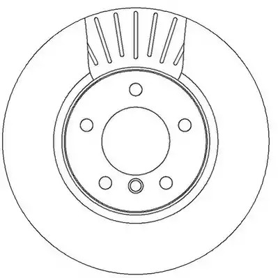 Тормозной диск JURID 562320JC (562320)