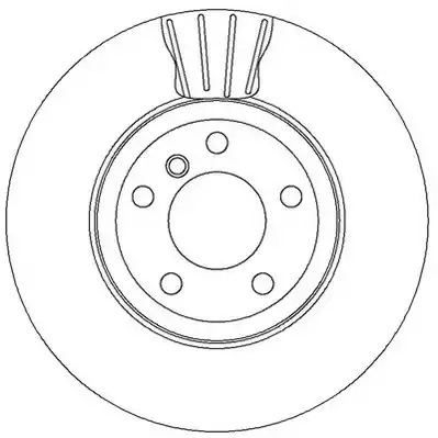 Тормозной диск JURID 562350JC (562350)