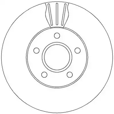 Тормозной диск JURID 562364JC (562364)