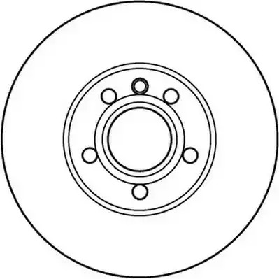 Тормозной диск JURID 562382JC (562382)