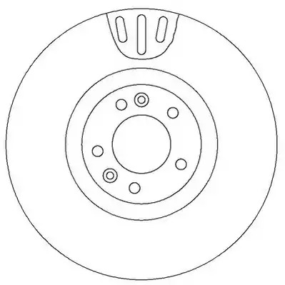 Тормозной диск JURID 562398JC (562398)