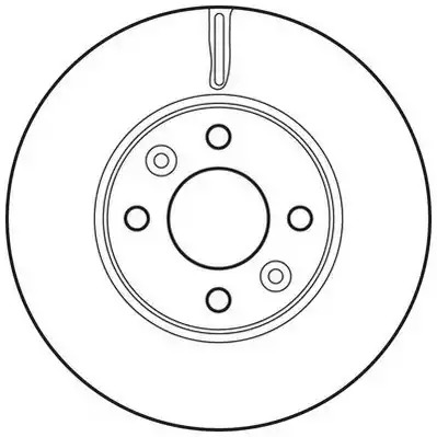Тормозной диск JURID 562636JC
