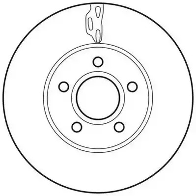 Тормозной диск JURID 562752JC